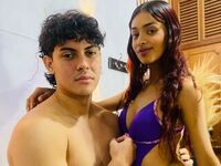 hot webcam live sex show SaloAndJhon