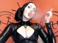 cam girl latex cam DominaMidnight